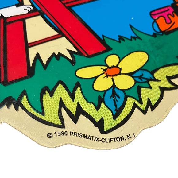 Vintage 90's Easter Chicks Egg Bunny Diecut Plastic Suction Cup Window Clings 3 - Picture 3 of 9